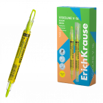 Tekstimarker kahe otsaga ERICH KRAUSE Visioline V-16 Zoom Neon kollane