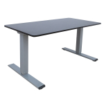 Reguleeritav laud ERGO OPTIMAL 2-mootoriga 140x80cm, must