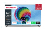 TV Set THOMSON 50" 4K/Smart QLED 3840x2160 Wireless LAN Bluetooth Google TV Black 50QG4S14