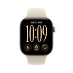 Apple Watch 12, 42 mm, GPS+5G, alumiinium, sport band, S/M, kuldne / beež - Nutikell
