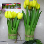 Kunstlill FLOWERLY 5-ne, madalad tulbid, mix