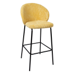 Baaritool ZIVA kollane velvet