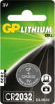 Patarei GP CR2032 3V 1tk pakis