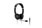 Kensington Classic Wired Headset, 3.5 mm jack, Black