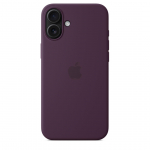 Apple Silicone Case with Magsafe, iPhone 16 Plus, lilla - &Uuml;mbris
