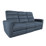 Diivan GASTON 3-kohaline elektriline recliner 206x85xH104cm, sinine