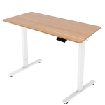 T&ouml;&ouml;laud ERGO FIT 1-motoriga 120x68xH71,5-116cm, tamm/valge