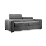 Diivanvoodi KINGSTON 3-kohaline 200x102xH73/92cm, tumehall