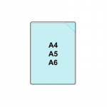 Kiletasku PROLEXPLAST magnettasku A4 nurga ja klapiga