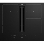 Beko, laius 60 cm, must - Integreeritav induktsioonpliit &otilde;hupuhastiga