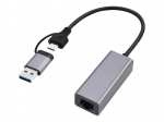 GEMBIRD USB 3.1 + type-C Gigabit adapter