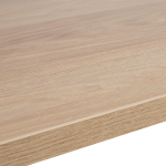 Lauaplaat ERGO 140x70cm, hikkoripuu, melamiinkattega puitlaastplaat