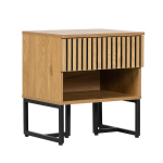 &Ouml;&ouml;kapp HAMPTON 50x40xH55cm, tammedekooriga melamiin