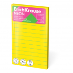 M&auml;rkmepaber 75x125mm ERICH KRAUSE Neon jooneline 100 lehte neoon v&auml;rvid