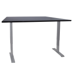T&ouml;&ouml;laud ERGO 2-mootoriga 140x80xH60-125cm, must