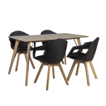 S&ouml;&ouml;gilauakomplekt HELENA 4-tooliga