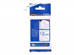 Kleepkirjalint/markeerimislint BROTHER TZE-FA3 12mm x3m valge/tumesinine