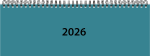Lauakalender Classic plastkaaned mereroheline 00300/40425