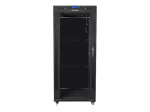 LANBERG rack cabinet 27U 600x600 glass