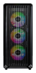Case MONTECH X5 MidiTower Case product features Transparent panel Not included Colour Black X5(B)
