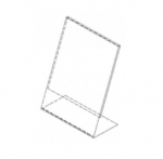 Reklaamalus lauale A4 L-jalal vertikaalne