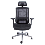 Arvutitool/kontoritool FLEX 70x70xH116-126cm, must