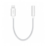Puro Fabrik, 3,5 mm - Lightning, valge - Adapter