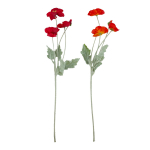 Kunstlill FLOWERLY moon, punane v&otilde;i oranž, mix