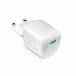 Puro MiniPro Wall Charger, GaN, 30 W, USB-C, valge - Laadija