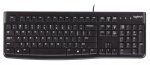 Logitech K120 Wired Keyboard USB-A US Int, Black (SPEC)