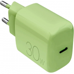 Puro DAILY 1, USB-C, 30 W, roheline - Laadija