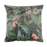 Padi HOLLY 45x45cm, lukuga, troopilised taimed velvet, 100% pol&uuml;ester, kangas 416