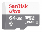 SanDisk Ultra Micro SDHC Memory Card 64GB Class 10 UHS-I