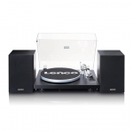 Lenco LS-500, must - Vin&uuml;&uuml;lplaadim&auml;ngija k&otilde;laritega