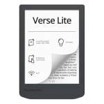 PocketBook 619 Verse Lite, 6'', tumehall - E-luger