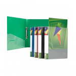 R&otilde;ngaskaaned A4 20mm 2r esikaanel kiletasku FOROFIS punane