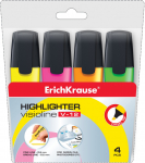 Tekstimarkerite komplekt ERICH KRAUSE V-12 4 v&auml;rvi