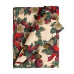 Laudlina WINTER FLOWERS 136x220cm, lindid, 50% pol&uuml;ester, 50% puuvill, kangas 475