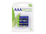 GEMBIRD Rechargeable AAA 850mAh 4pcs bl