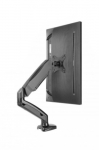 Up Up Premium Single Screen Monitor Arm 17-32'', VESA 75x75, 100x100, Matte Black