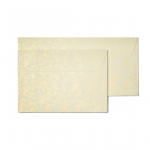 &Uuml;mbrik C6 120g Rose Cream kuldse l&auml;ikega 10tk