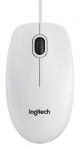 MOUSE USB OPTICAL B100/WHITE OEM 910-003360 LOGITECH