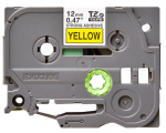 Kleepkirjalint/markeerimislint BROTHER Strong TZE-S631 12mm must/kollasel analoog