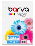 Photo Paper Barva (IP-C200-346) Glossy, 200 g/m&sup2;, A3, 20 sheets