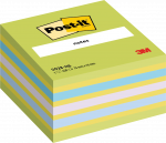 M&auml;rkmekuup 76x76 POST-IT 2028NB rohelised neoontoonid 450 lehte