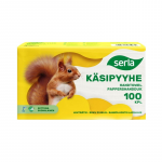 Lehtr&auml;tik 2-kihiline SERLA 24x33cm C-fold 100tk pakis valge