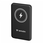 Verbatim 32240 Charge 'n' Go Magnetic Wireless Power Bank 5000mAh, Black