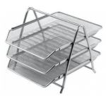 Dokumendisahtel A4 3-osaline metallist h&otilde;bedane Forofis