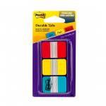 J&auml;rjehoidja 25,4x38mm POST-IT 686RYB 3 v&auml;rvi pakis