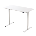 T&ouml;&ouml;laud ERGO LIGHT 1-mootoriga 120x60xH72,5-117,5cm, valge